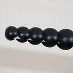 Minimalist Wooden Bead Pendant Light