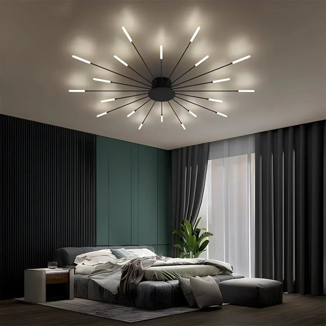Modern LED Starburst Ceiling Light