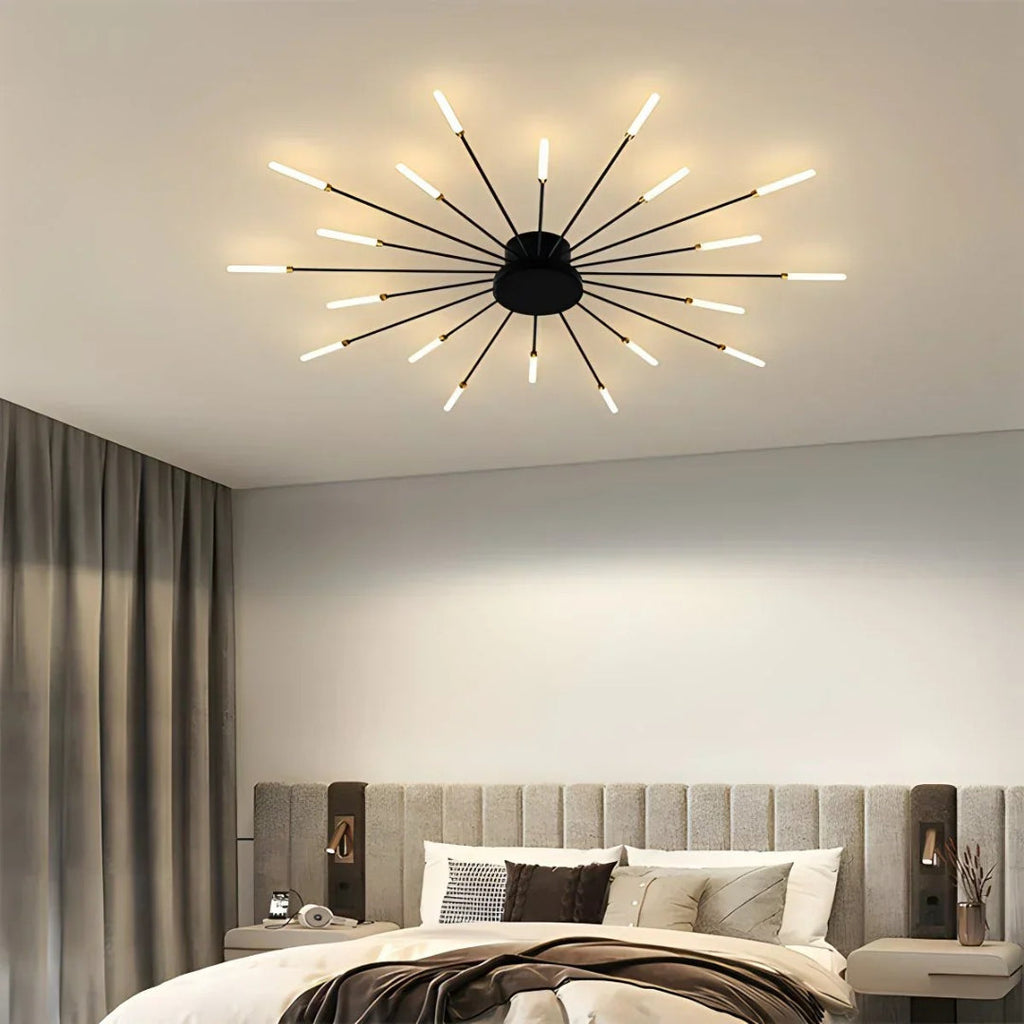 Modern LED Starburst Ceiling Light