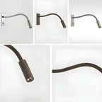 Adjustable Gooseneck Wall Lamp