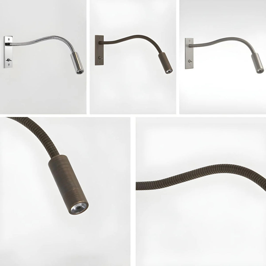 Adjustable Gooseneck Wall Lamp