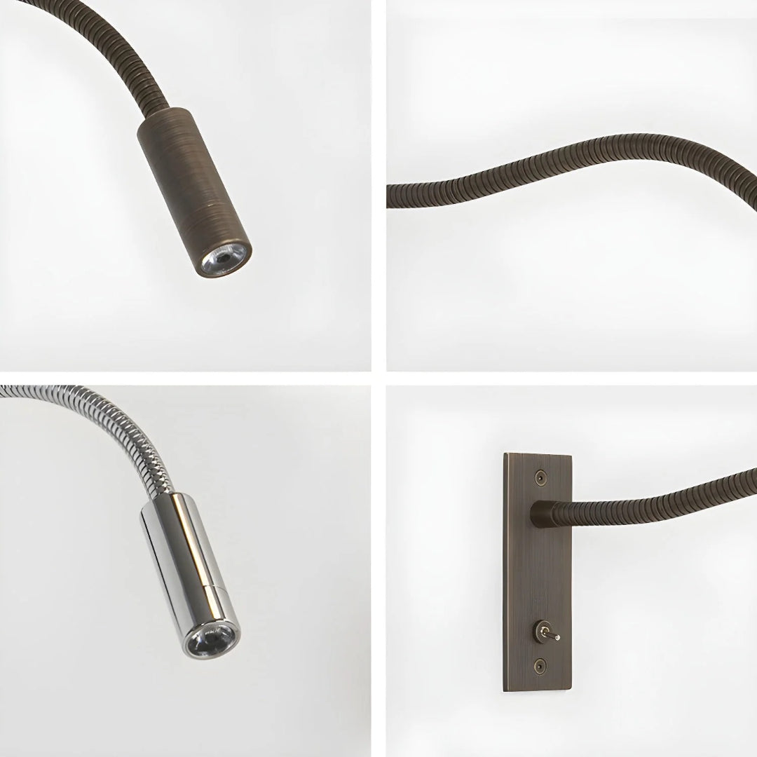 Adjustable Gooseneck Wall Lamp
