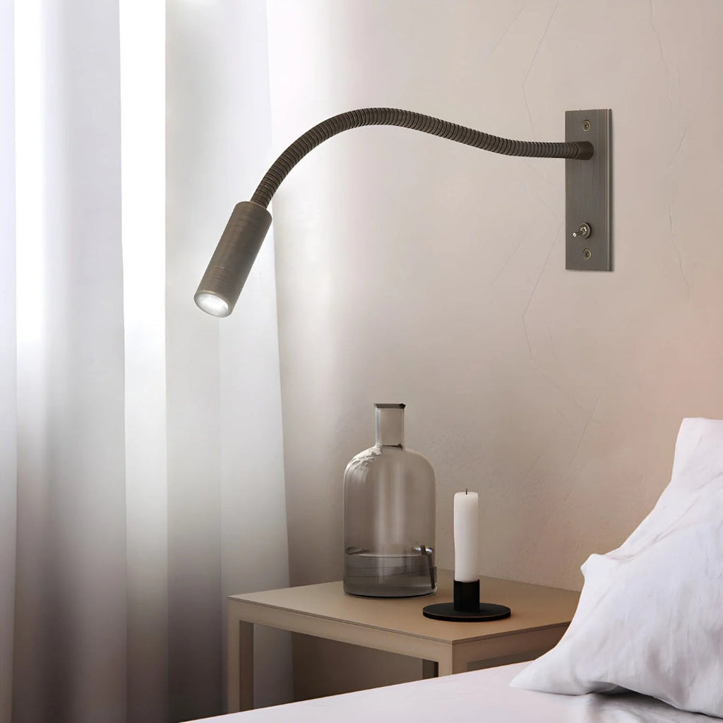 Adjustable Gooseneck Wall Lamp