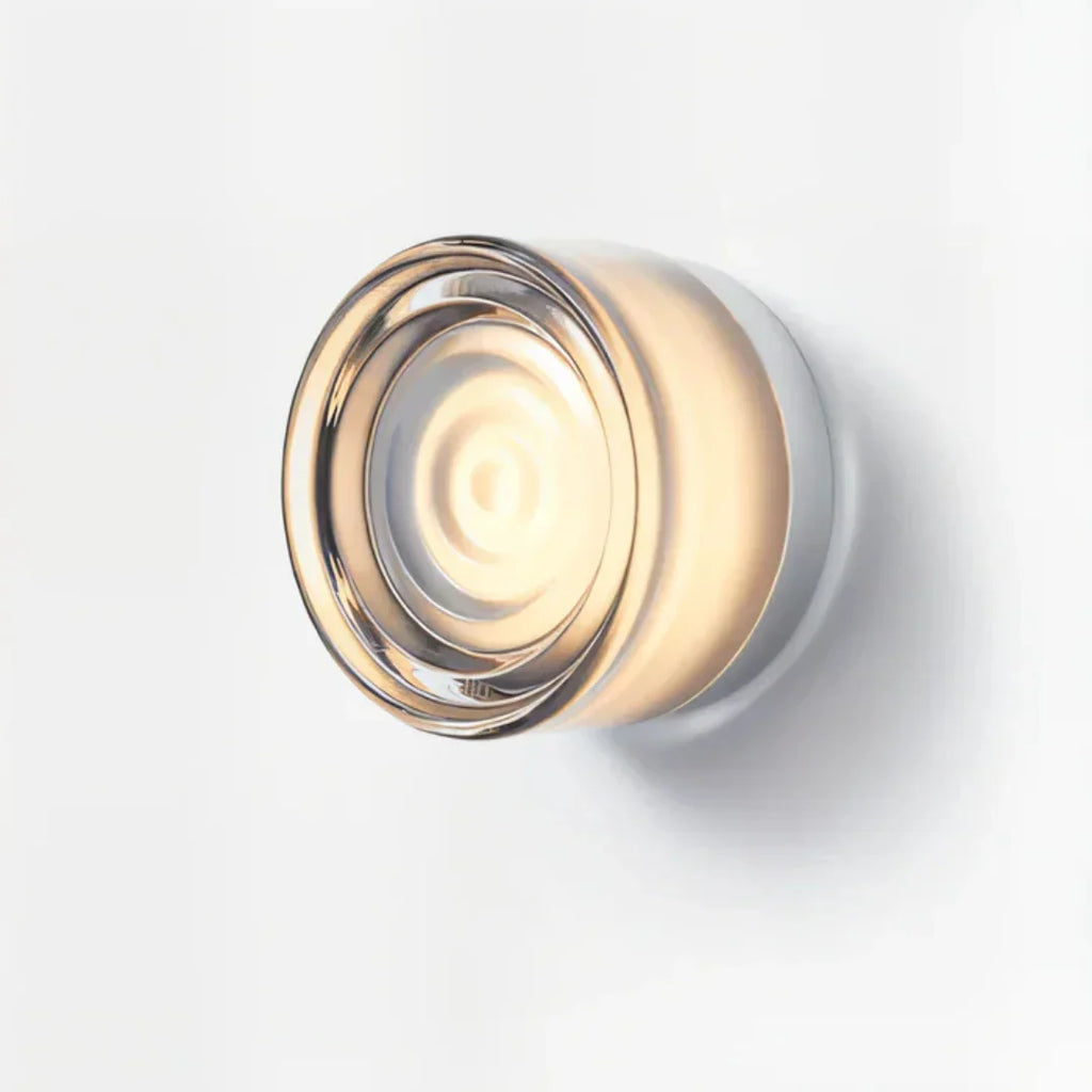 Modern Round Metal Wall Light