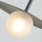 Swing Arm Wall Lamp Metal and Glass | Adjustable Articulated Design | Flexible Plug-In Lighting for Bedside and Living Room