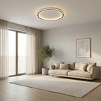 Mysaglobe Scandinavian Round Ceiling Lamp: Minimalist Illumination for Modern Interiors