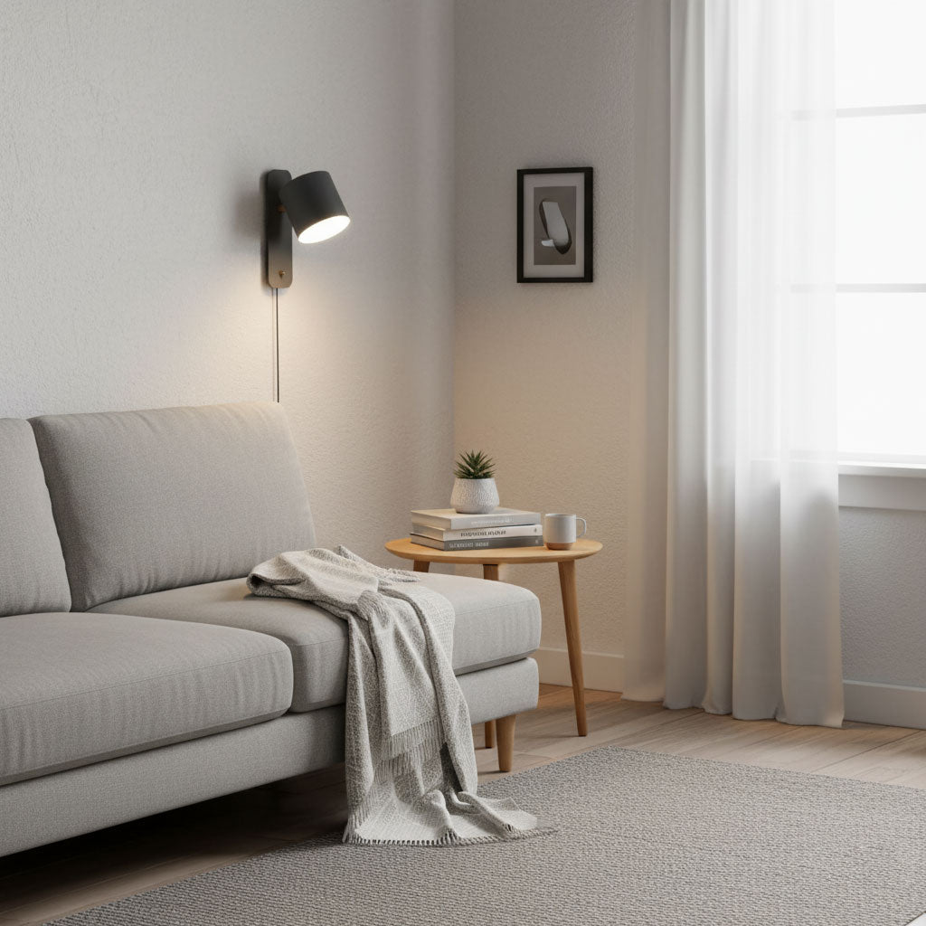 Minimalist Cylinder Wall Lamp