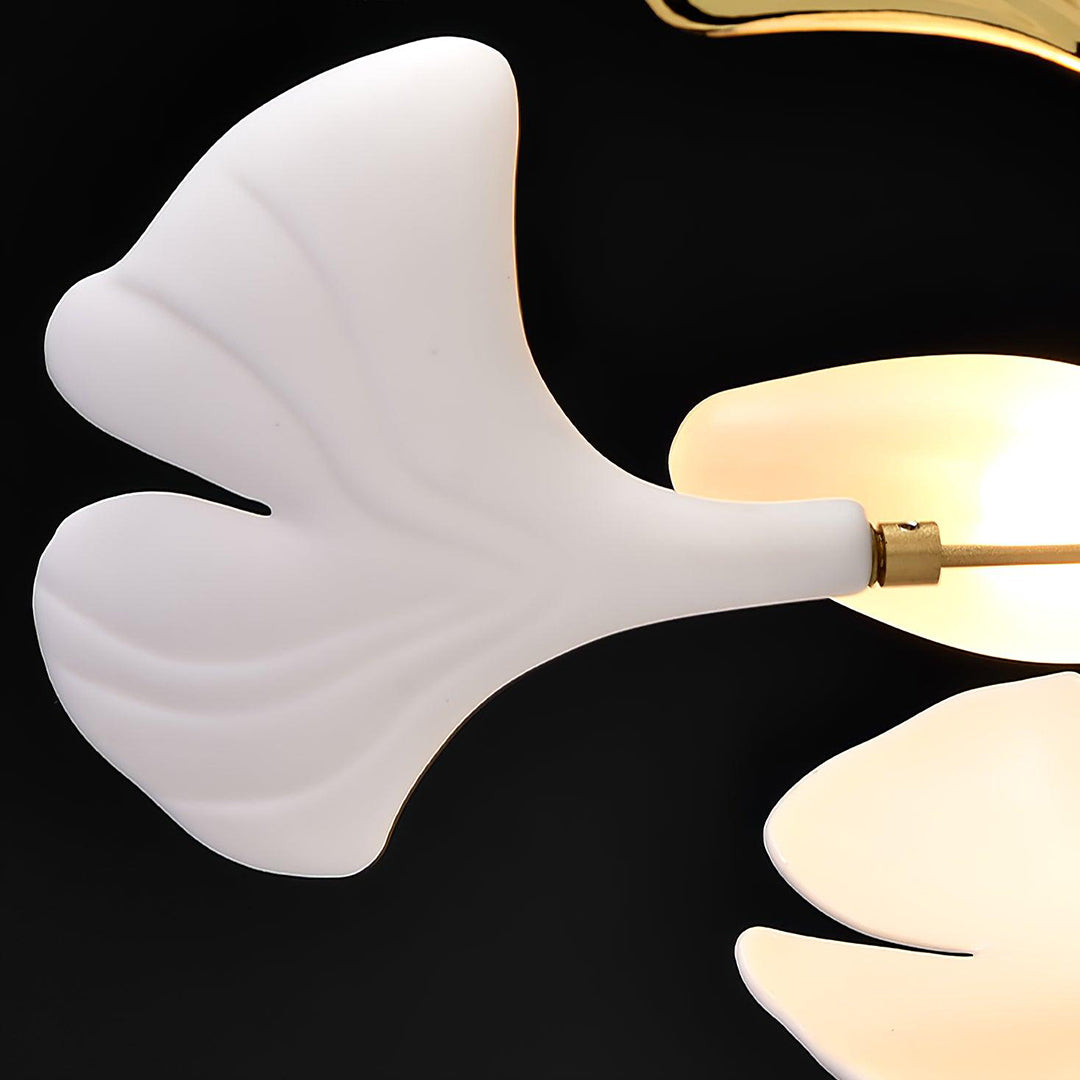 Ginkgo Leaf Chandelier – Sculptural Nature Inspired Luxury Statement Design