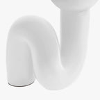 Ambient Table Lamp Glass and Resin | Sculpted Base Design | Soft Calming Glow for Relaxing Living Spaces and Bedrooms