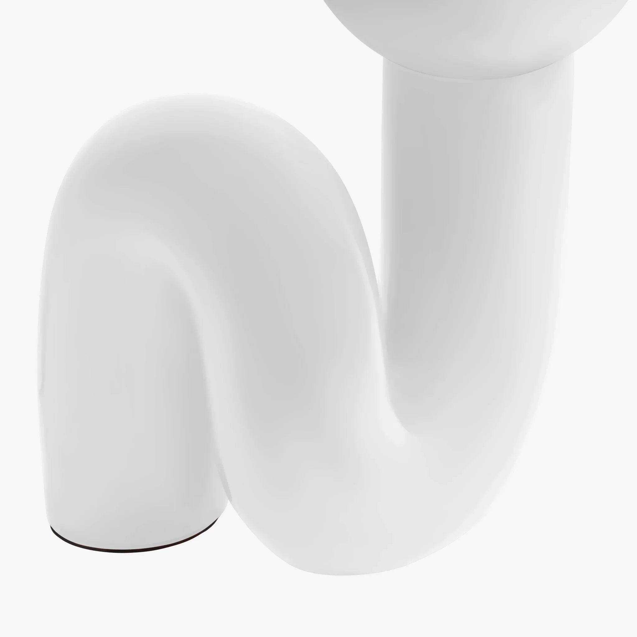 Ambient Table Lamp Glass and Resin | Sculpted Base Design | Soft Calming Glow for Relaxing Living Spaces and Bedrooms
