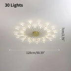Modern LED Starburst Ceiling Light