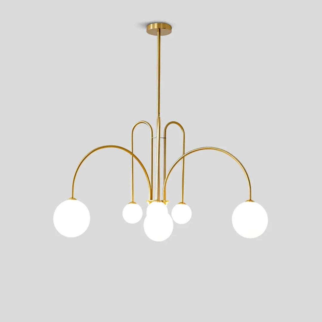 Modern Glass Chandelier