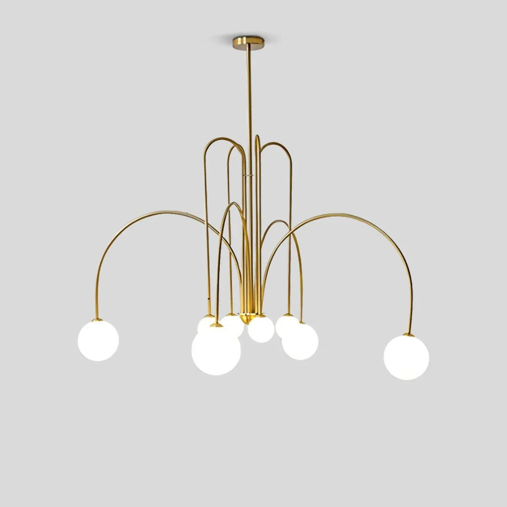 Modern Glass Chandelier