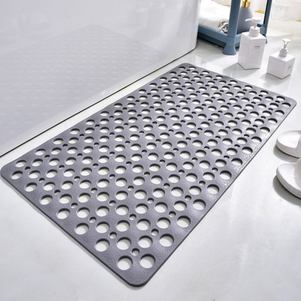 Non-Slip Shower Mat Flexible Material | Mold Resistant Drainage System | Safe and Comfortable Bathroom Safety Floor Mat
