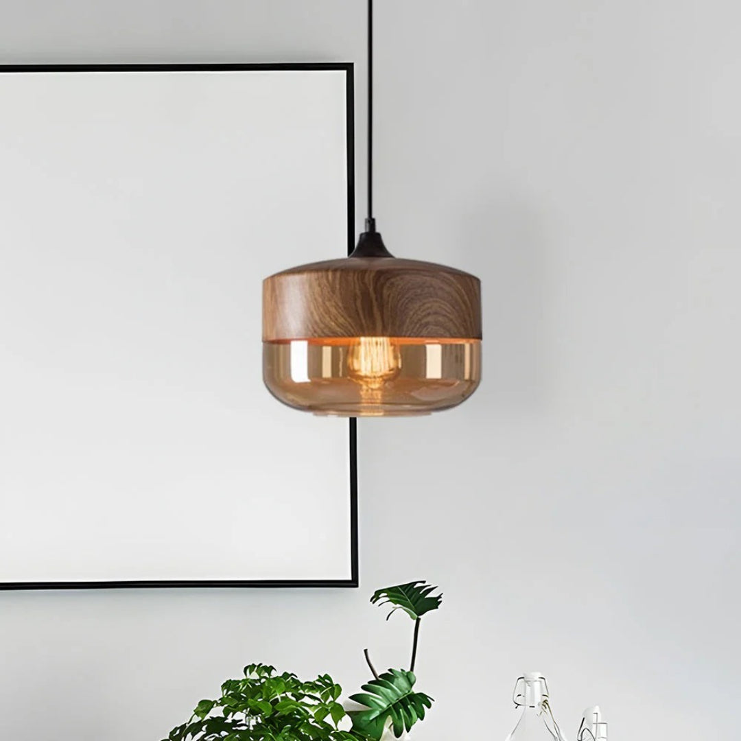 Scandinavian Glass Pendant Light