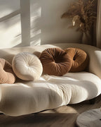 Round Pillow in Modern Design