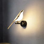 Contemporary Bird LED Wall Light