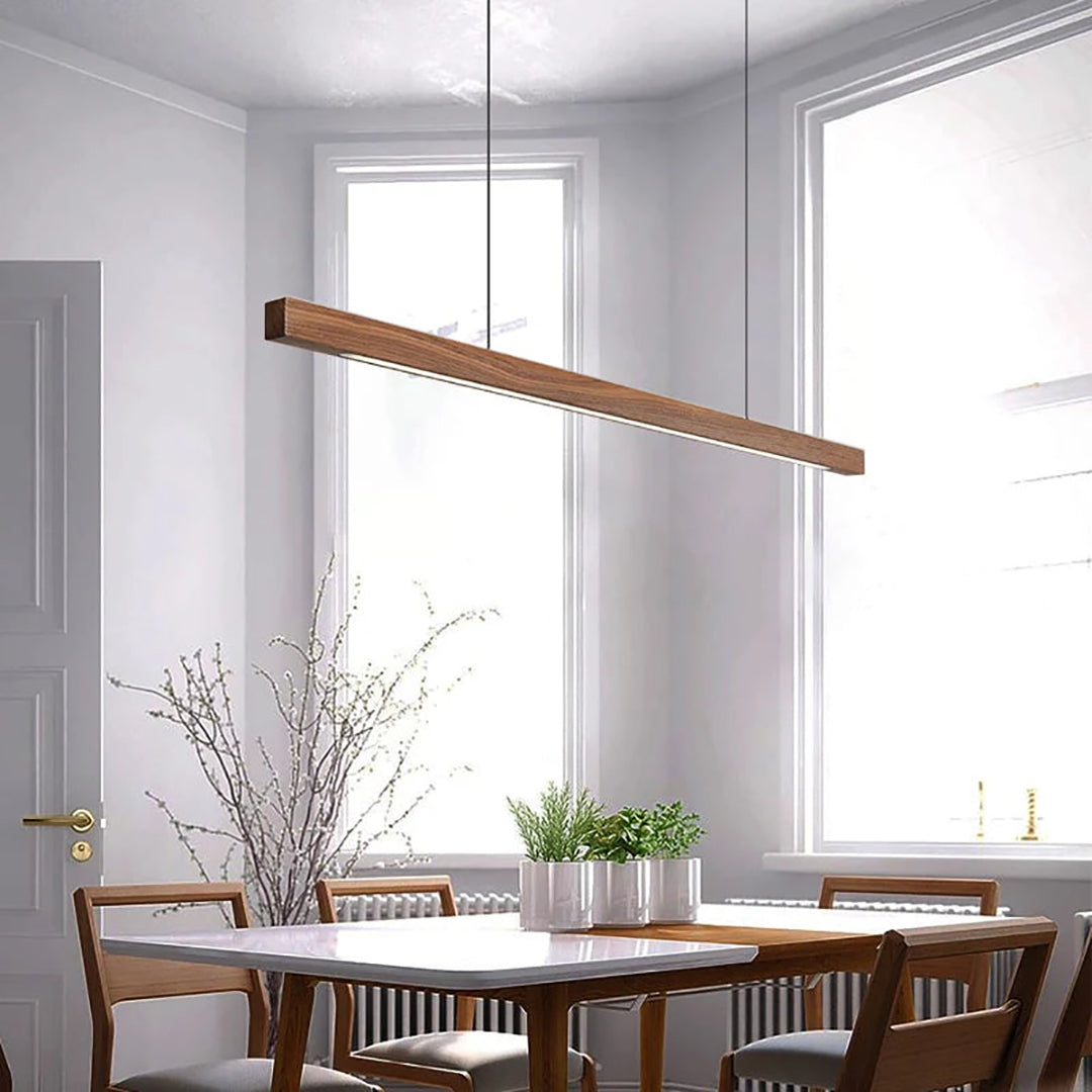 Glass Pendant Lamp – Modern Kitchen Bar Design With Focused Downlight
