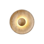 Stone Globe Wall Light