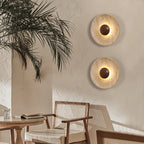 Aveny Applique Murale Sun en Travertin - Neutralighting