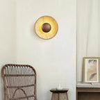 Stone Globe Wall Light