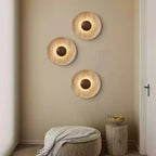 Stone Globe Wall Light
