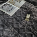 Fleece Blanket 100% Polyester Double-Sided | Thick Ultra-Soft Material | Maximum Winter Warmth and Thermal Insulation