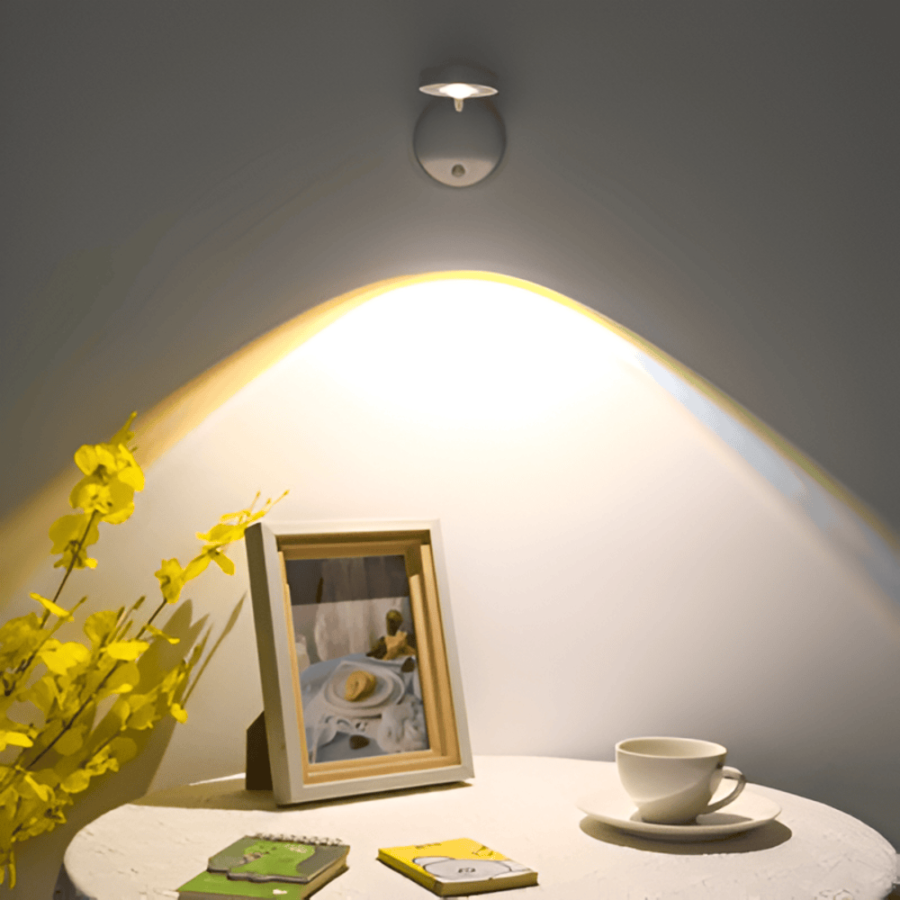 Minimalist LED Motion Sensor Wall Lamp