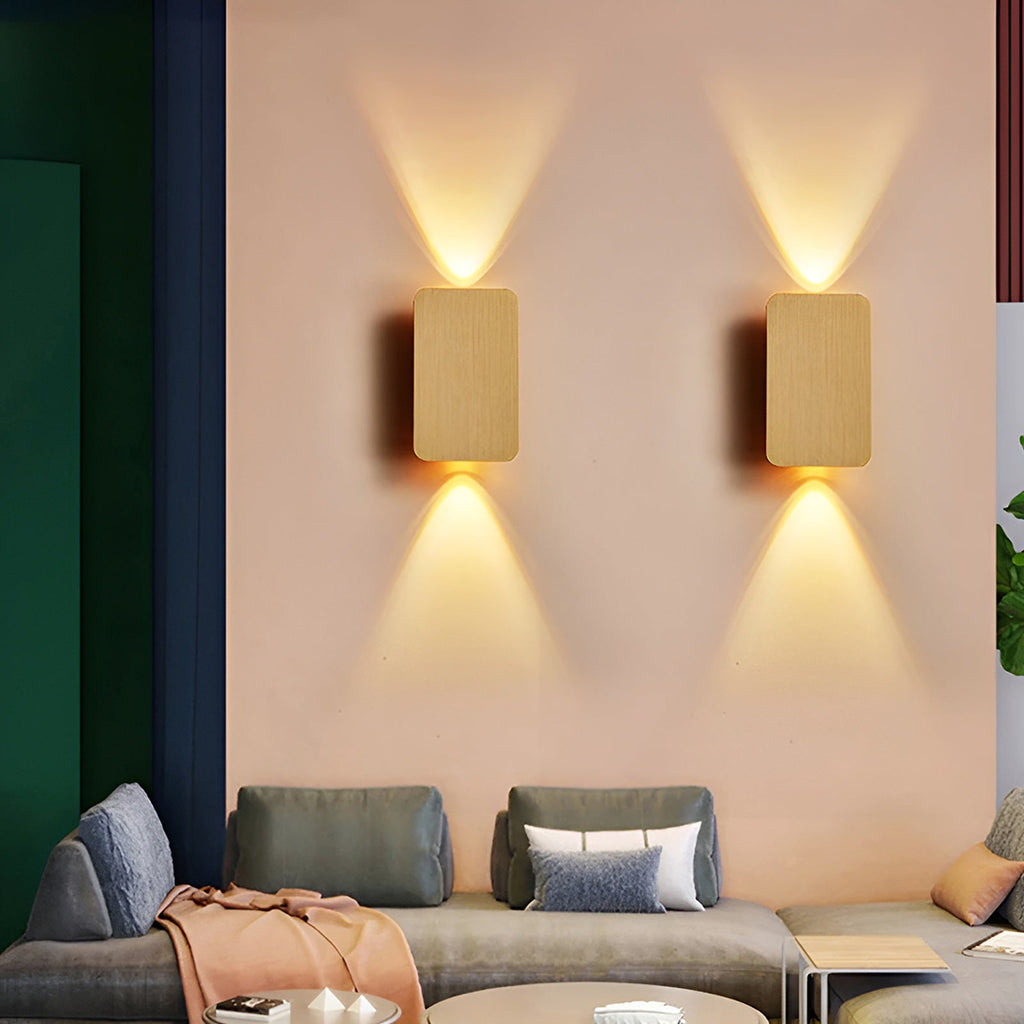 Up And Down Wall Lamp – Modern Minimalist Architectural Design