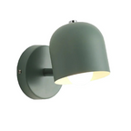 Minimalist Dome Wall Light Modern Metal Sconce Contemporary Indoor Accent Lamp