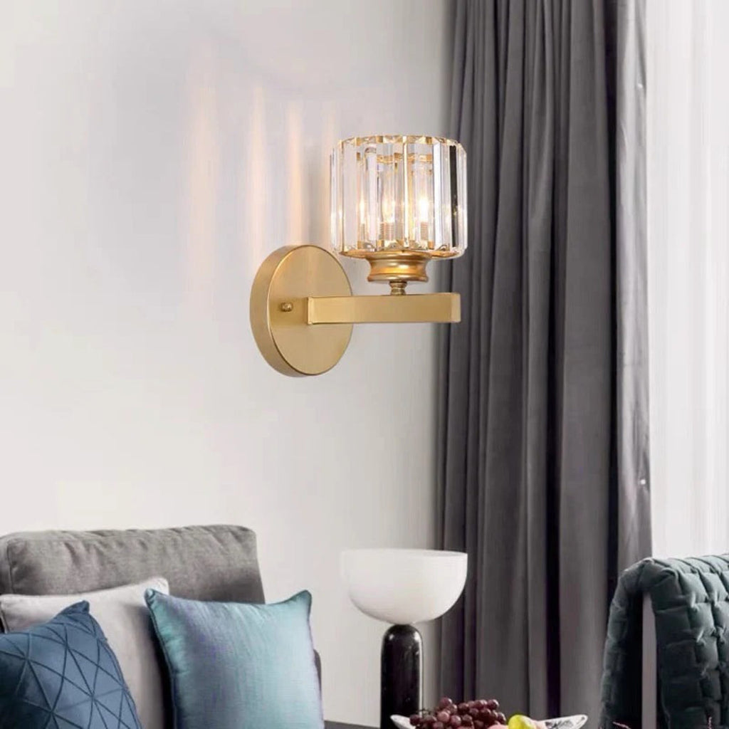 Industrial Glass Wall Light