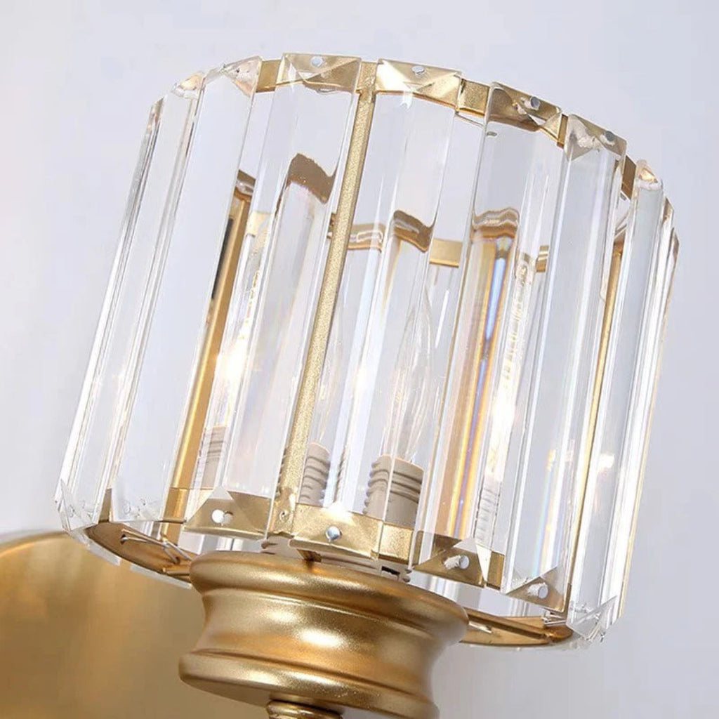 Industrial Glass Wall Light