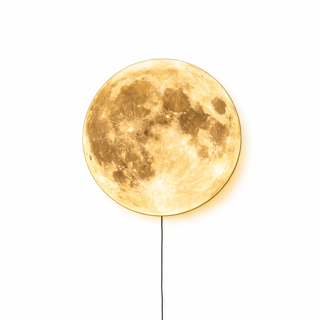 Moon Design Wall Light