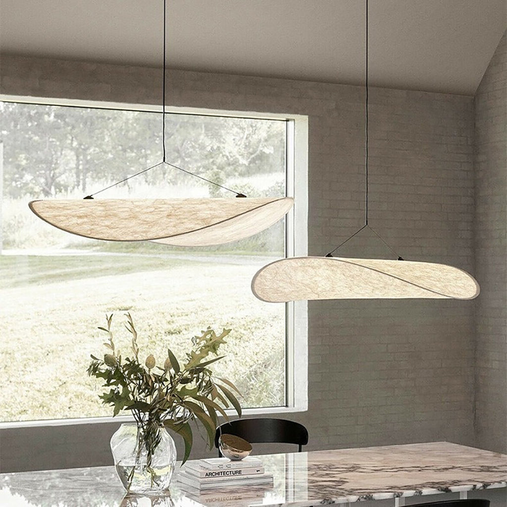 Silk Pendant Lamp – Japandi Minimalist Cloud Form With Dimmable LED*