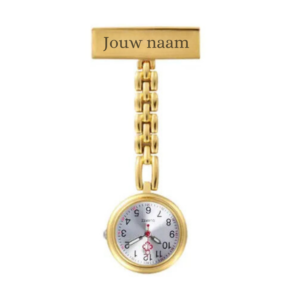 Personalized Nurse Fob Watch | Clip-on Medical Watch for Doctors and Healthcare Professionals | Stainless Steel Design
