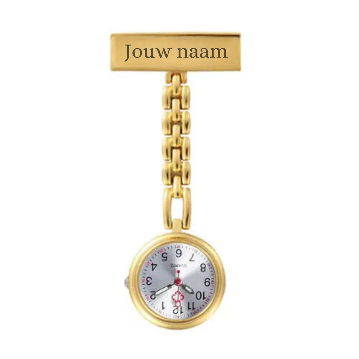 Personalized Nurse Fob Watch | Clip-on Medical Watch for Doctors and Healthcare Professionals | Stainless Steel Design