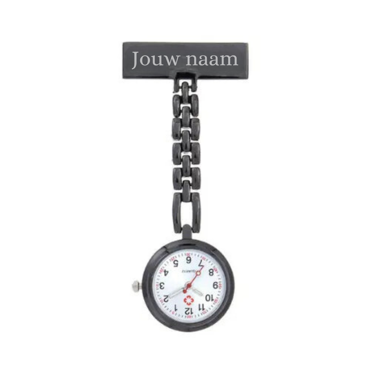 Personalized Nurse Fob Watch | Clip-on Medical Watch for Doctors and Healthcare Professionals | Stainless Steel Design