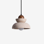 Travertine Stone Pendant Light