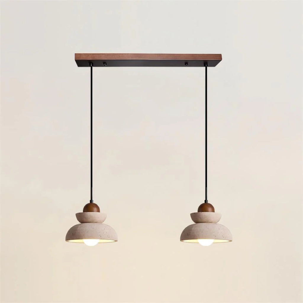 Travertine Stone Pendant Light