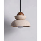 Travertine Stone Pendant Light
