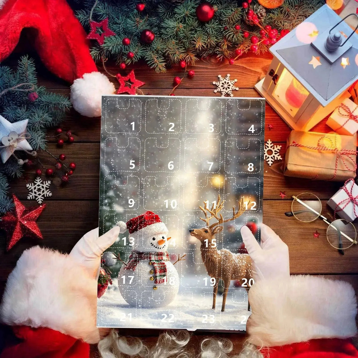 2026 Advent Calendar for christmas with 24 Unique Surprises for Kids and Adults - Family Holiday Countdown Activity Set