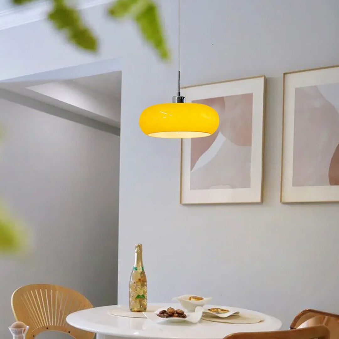 Geometric Pendant Lamp – Bauhaus Style Architectural Minimalist Design