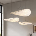 Silk Pendant Lamp – Japandi Minimalist Cloud Form With Dimmable LED*