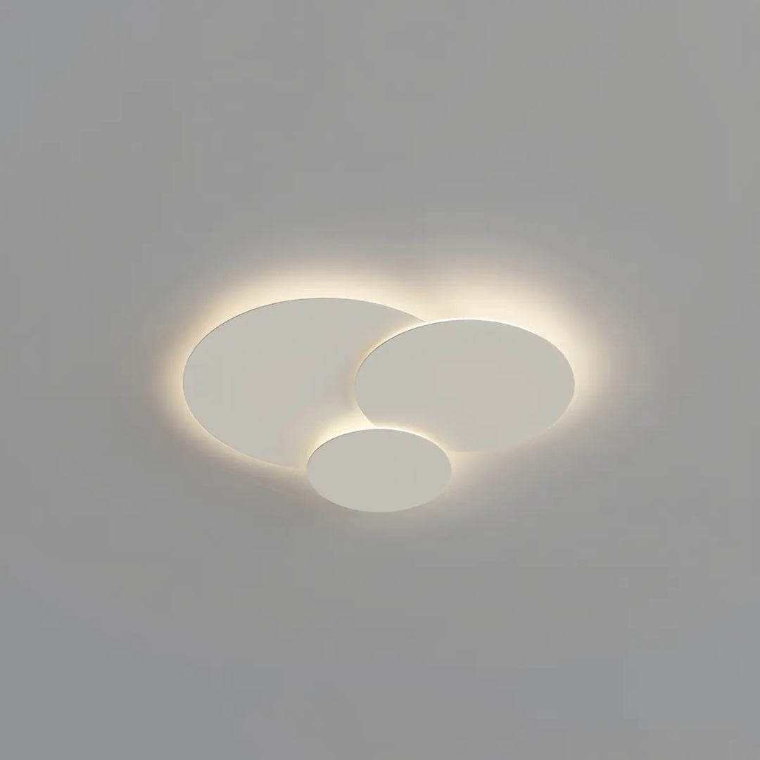 Contemporary Multi Disc LED Ceiling Light
