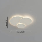 Contemporary Multi Disc LED Ceiling Light
