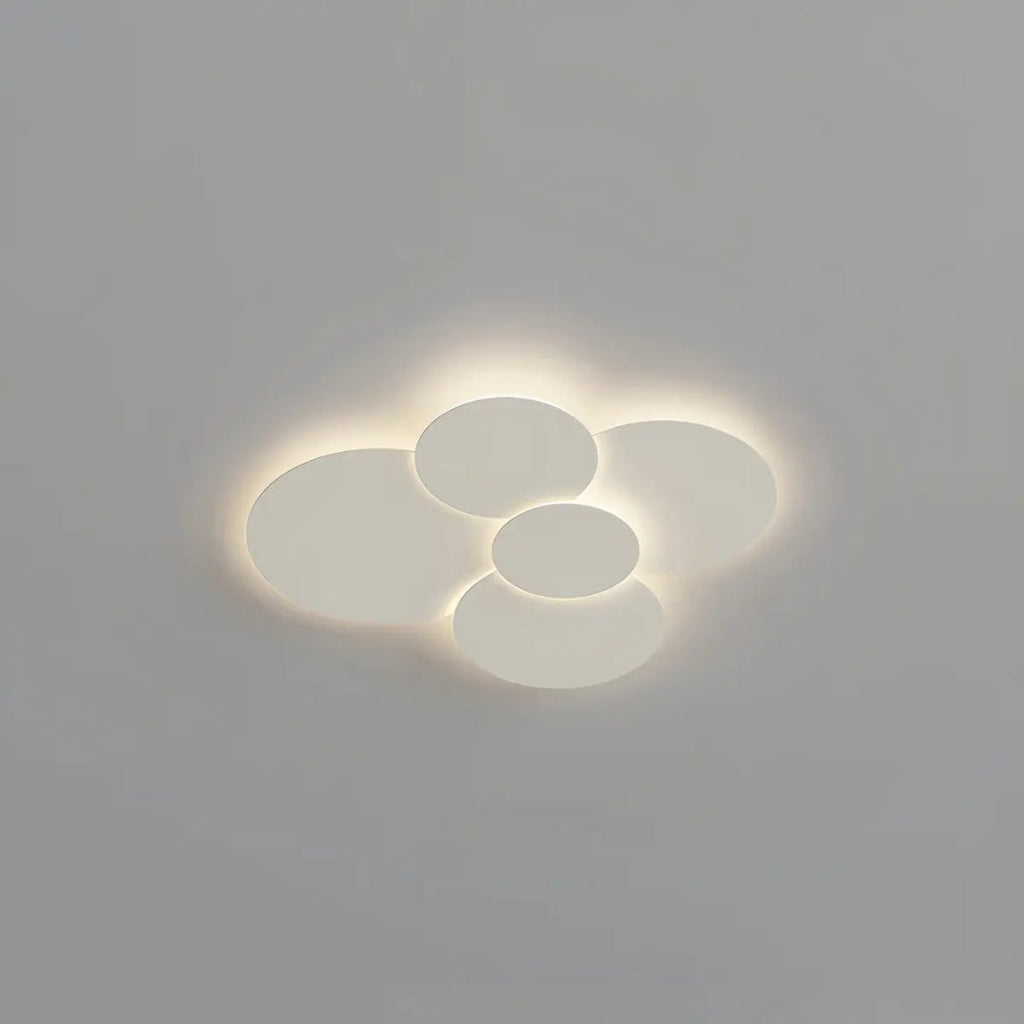 Contemporary Multi Disc LED Ceiling Light