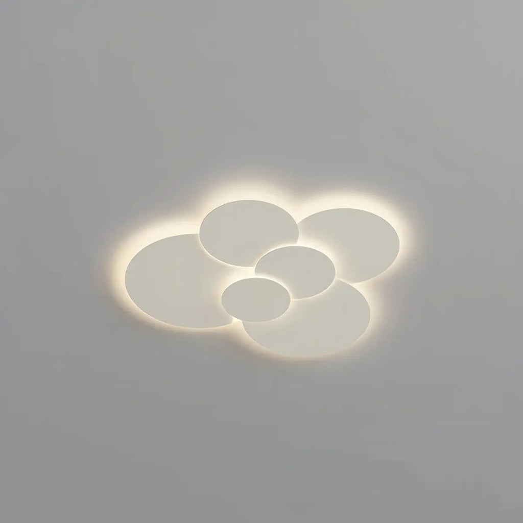 Contemporary Multi Disc LED Ceiling Light