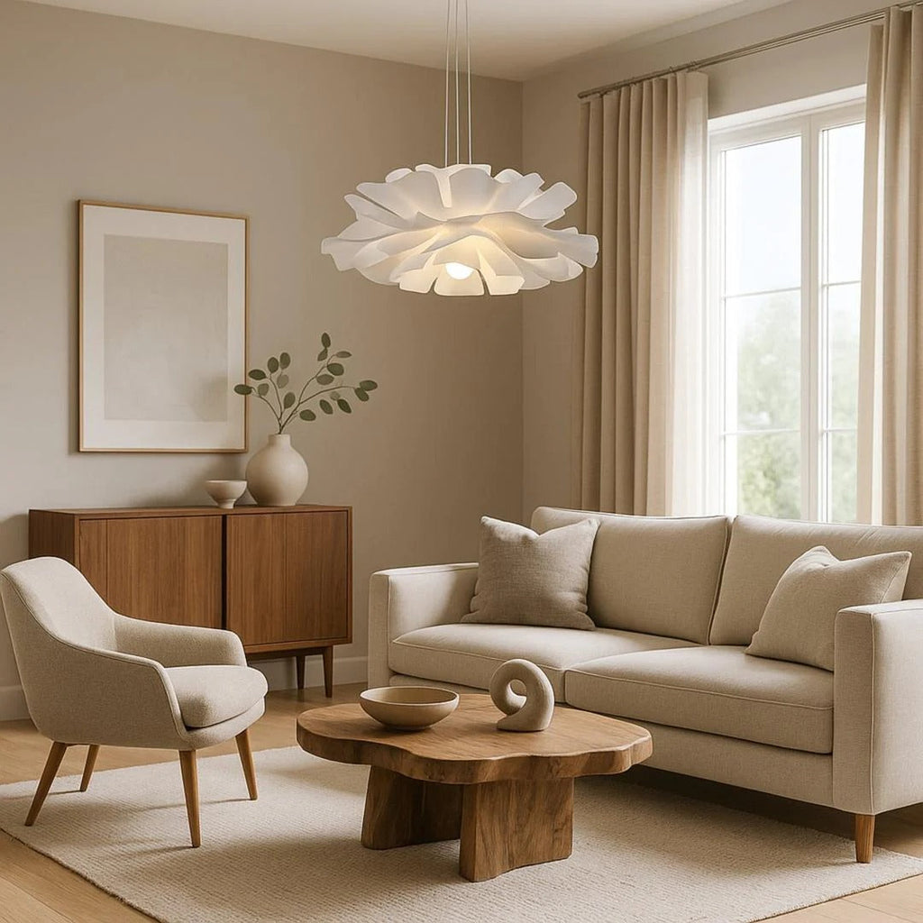 Japandi Acrylic Pendant Light