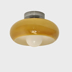 Vintage Glass Shade Ceiling Light