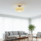 Vintage Glass Shade Ceiling Light